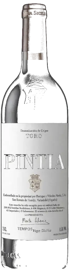 Vino Pintia añada 2016 · Bodegas y Viñedos Pintia (Grupo Vega Sicilia) · Botella 0,75L