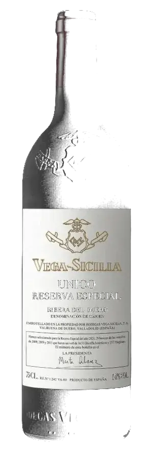 Vino Único Reserva Especial añada 2020 · Bodegas Vega Sicilia · Botella 0,75L